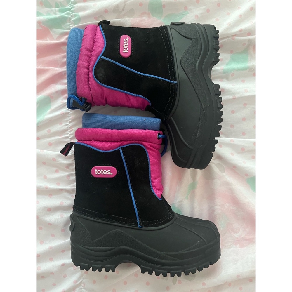 Totes Girls Snow Boots size 12